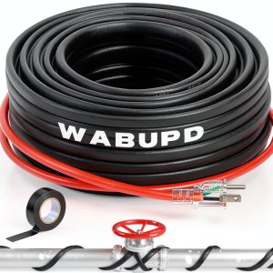 WABUPD Pipe Heat Cable Black Copper-0