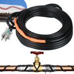 Kingdder Pipe Heat Cable Self Regulating Water Pipe Warmer-0