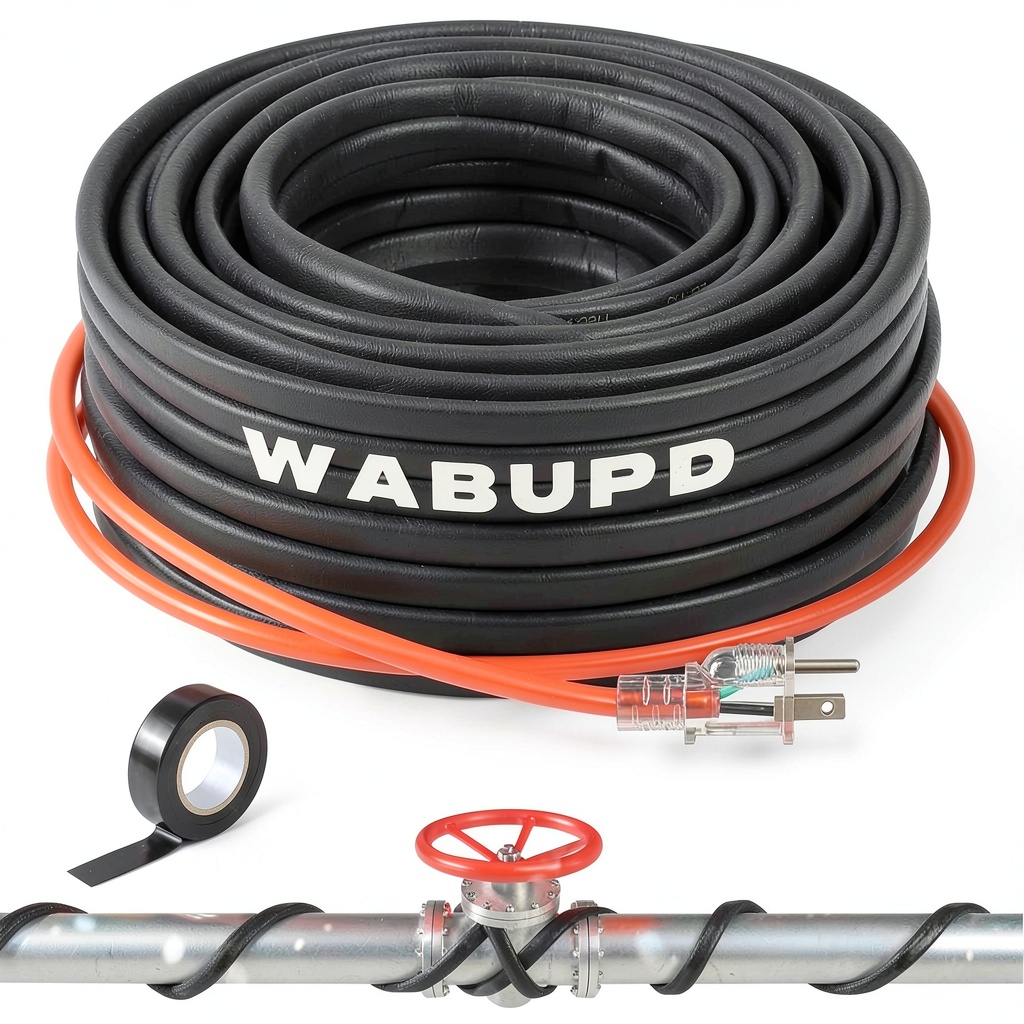 Installing WABUPD Pipe Heat Cable