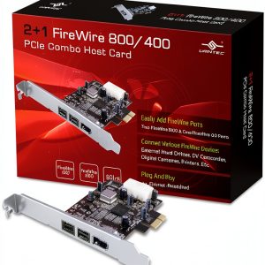 Vantec FireWire Card for Windows Mac PCI Express-0