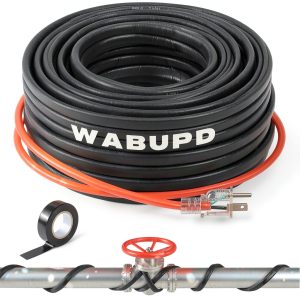 WABUPD Pipe Heat Cable Black Copper-0