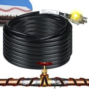 Kingdder Self Regulating Pipe Heat Cable Freeze Protection-0