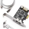 CERRXIAN PCIe FireWire Card 4-Port 800Mbps-0