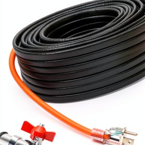 LantingMing Pipe Heat Cable Self Regulating Roof Gutter-0