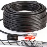 SGNJT Pipe Heat Cable Copper 120FT Roof Gutter Deicing-0