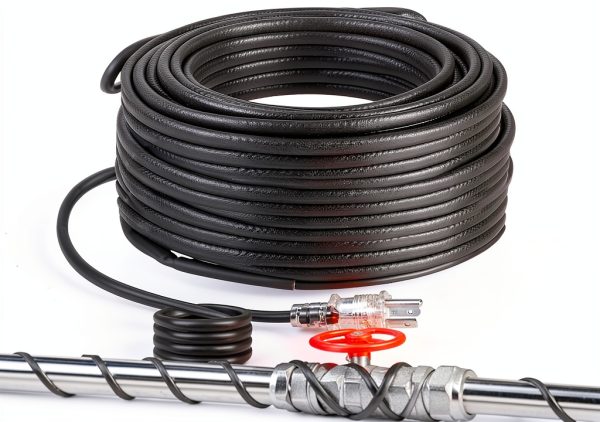 SGNJT Pipe Heat Cable Copper 120FT Roof Gutter Deicing-0