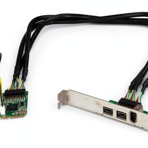 StarTech.com FireWire Port Card for PCI Express Mini Card-0