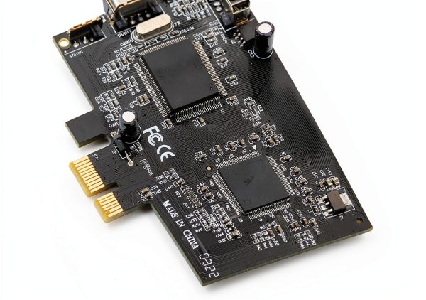 PCI Express FireWire Card Dilwe 3-Port Duplex-5