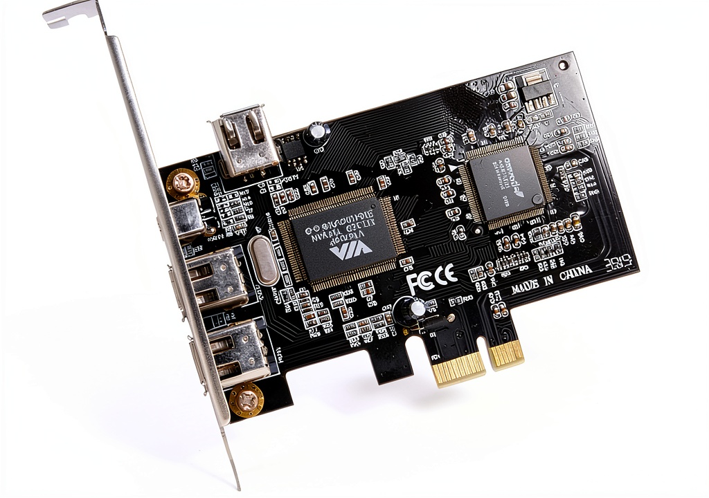 Installing NFHK PCI-E 1394a Firewire Card on a PC