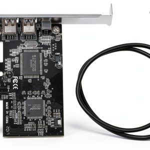 ASHATA FireWire PCI Express Card 2.5Gbps Hot Swap-0