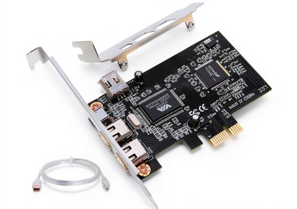 NFHK PCI-E 1394a Firewire Card for PC-4