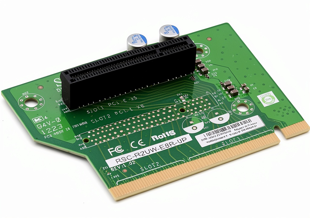 Supermicro Riser Card installed in a 2U server