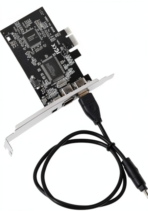 ASHATA FireWire PCI Express Card 2.5Gbps Hot Swap-1