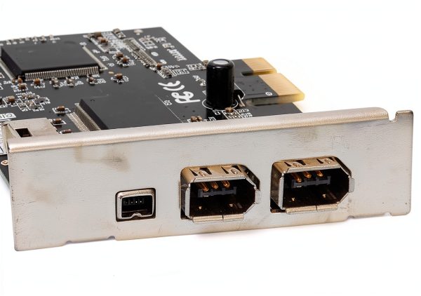 PCI Express FireWire Card Dilwe 3-Port Duplex-4