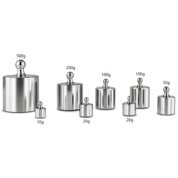 Calibration Weights SEUNMUK 16pcs 2000g Chrome Steel Set with Tweezers-1