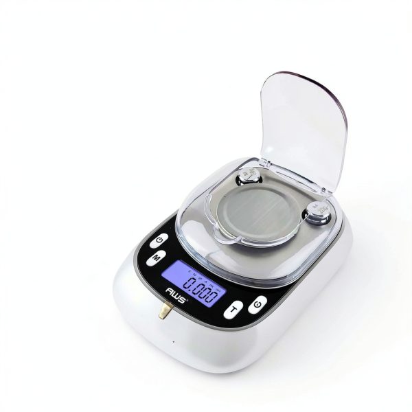 AWS-ELITE-100 Digital Milligram Scale 100g x 0.001g | High Precision Jewellery & Lab Scale with 2 Calibration Weights and Protective Case-1