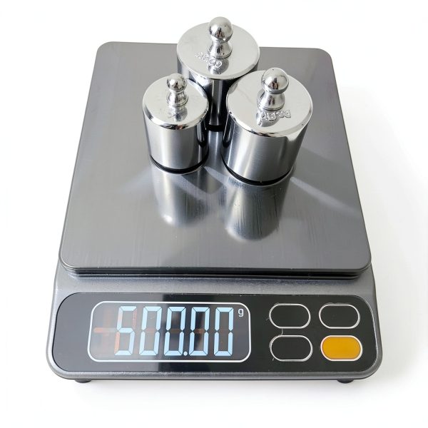 Calibration Weights SEUNMUK 16pcs 2000g Chrome Steel Set with Tweezers-4
